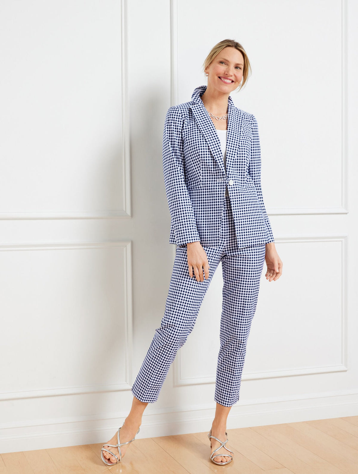 BLAZER - PREPPY GINGHAM | Talbots