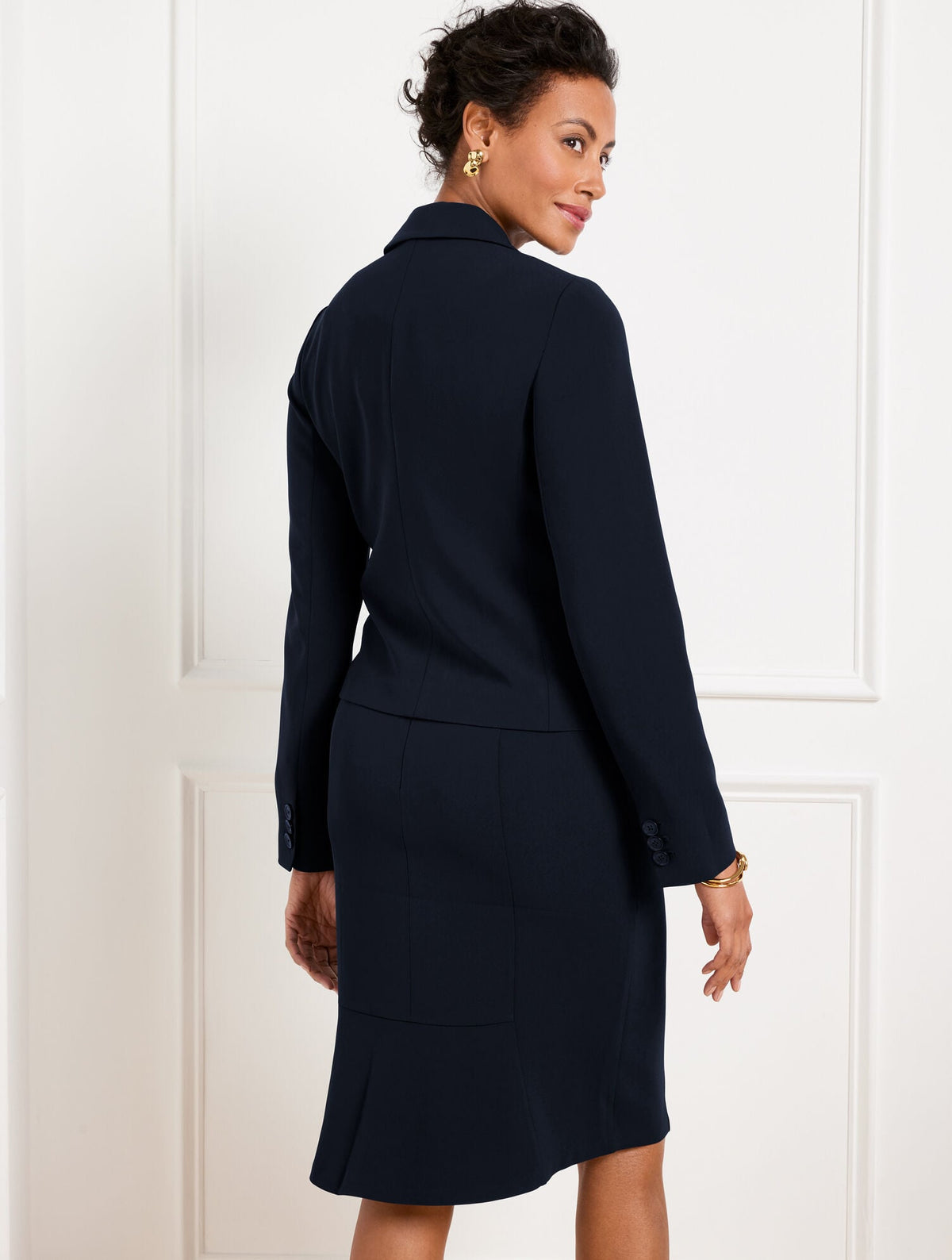 EASY TRAVEL CROPPED BLAZER | Talbots