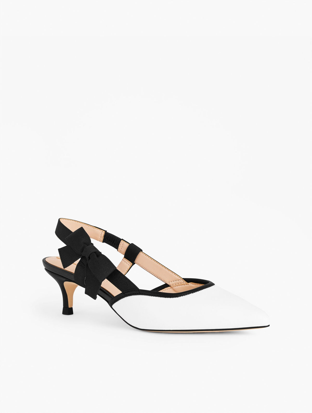 SYLVIE BOW SLINGBACK NAPPA PUMPS | Talbots