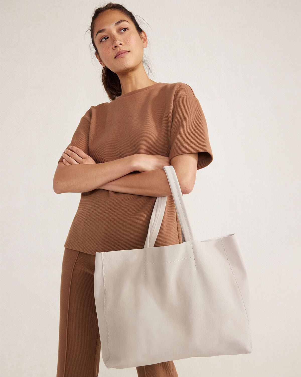 SUEDE TOTE | Talbots