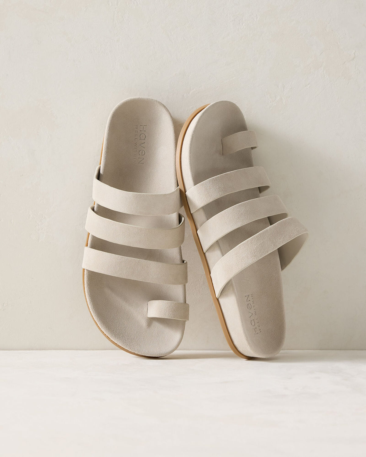 SUEDE MULTI-STRAP SANDALS | Talbots