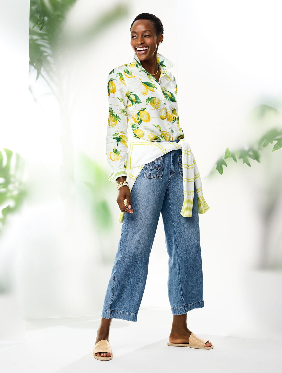 MODERN CLASSIC SHIRT - LUSCIOUS LEMONS | Talbots