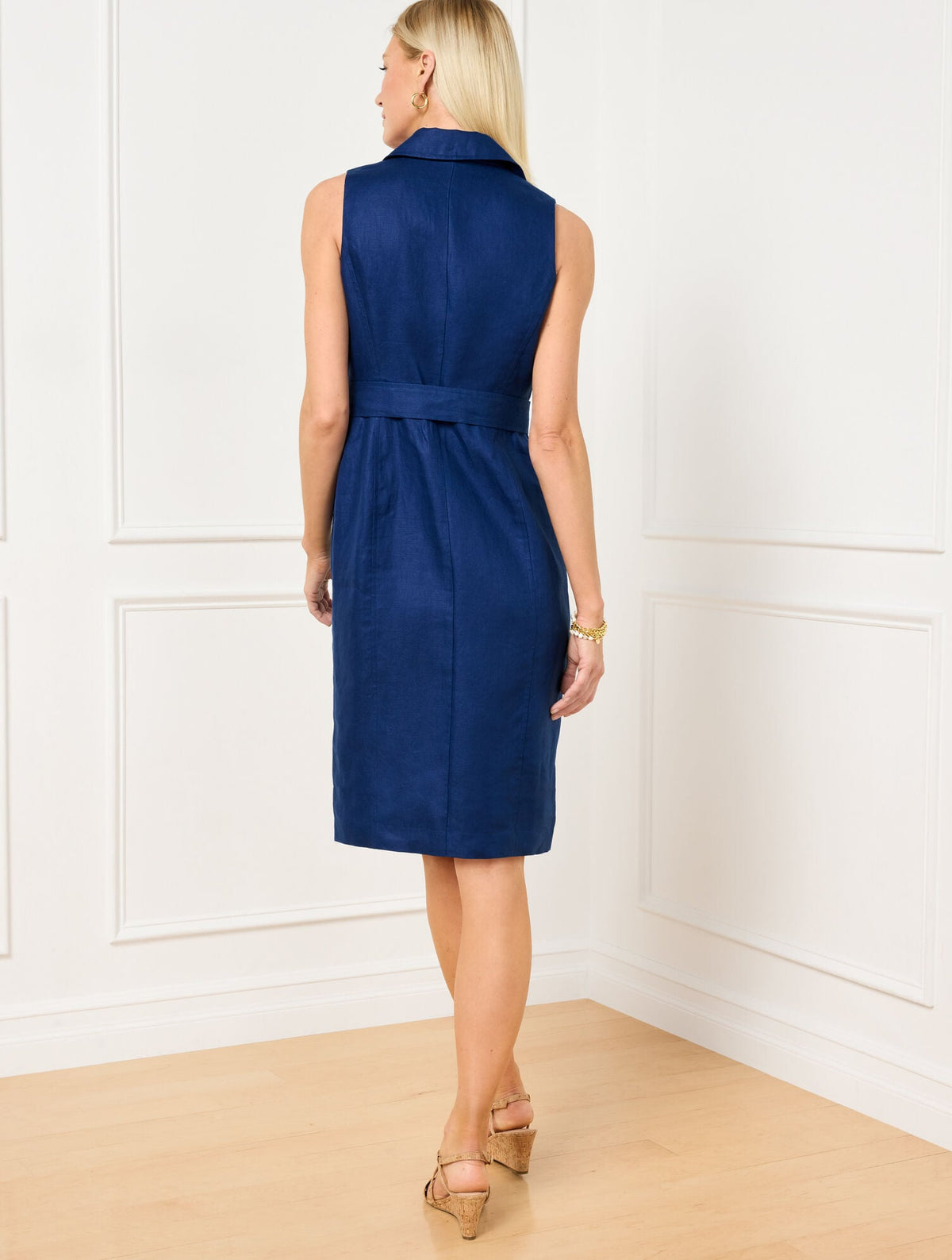 LUXE IRISH LINEN DRESS | Talbots