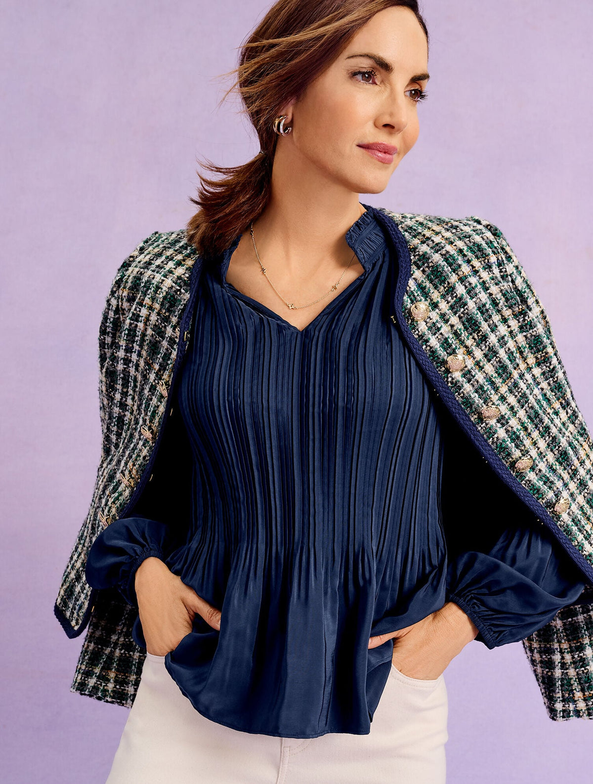 KENSINGTON TWEED JACKET | Talbots