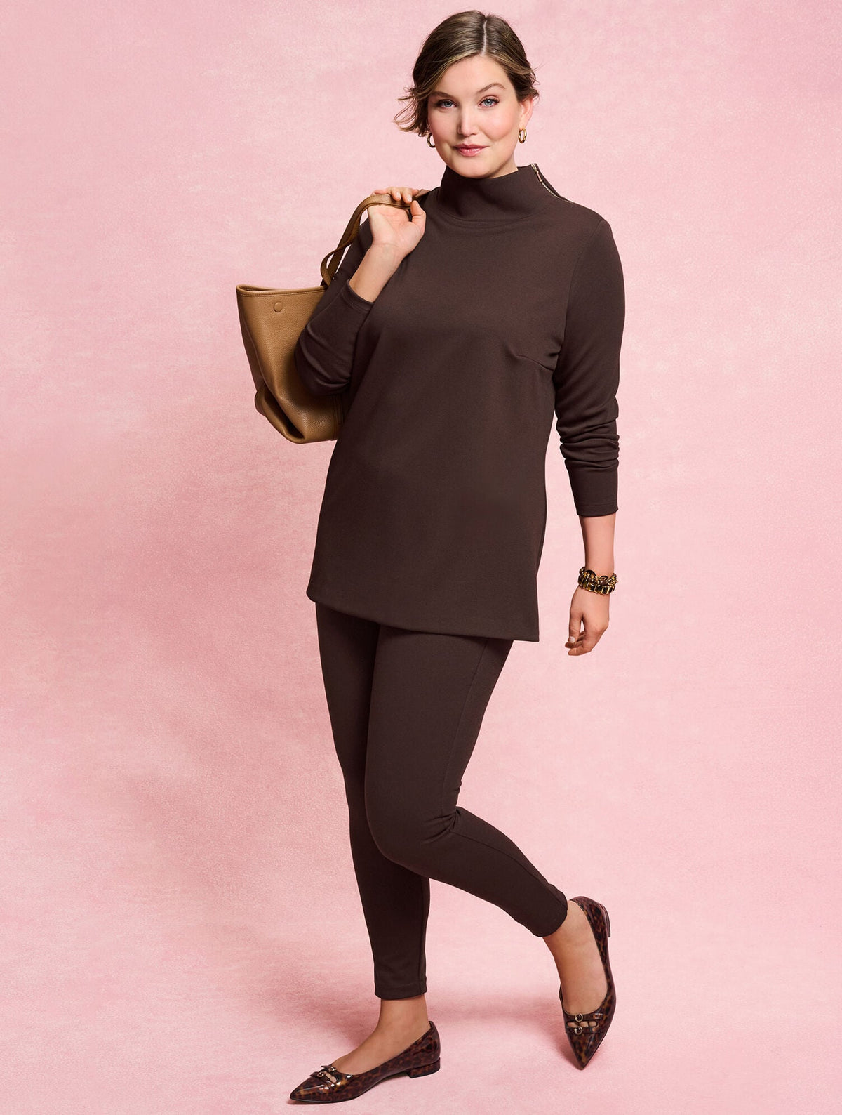 PASSPORT PONTE LEGGINGS | Talbots