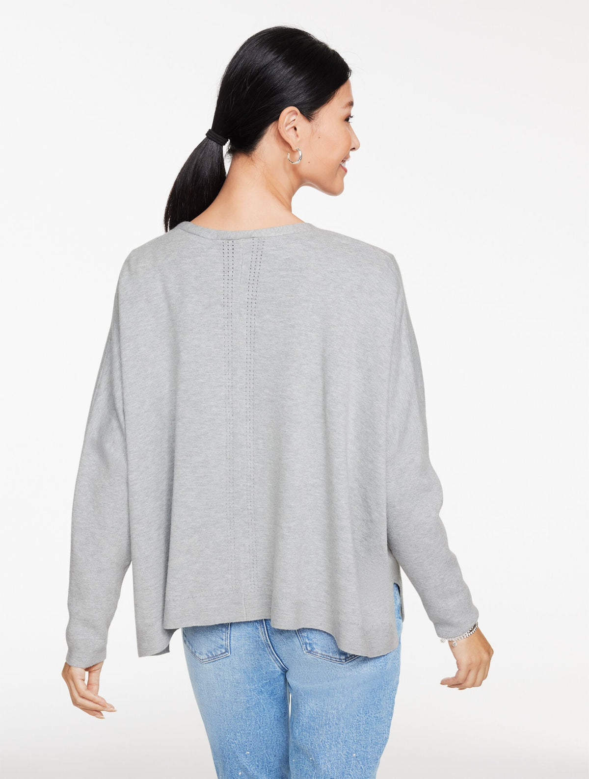 GATHERED WAIST FLYAWAY CARDIGAN | Talbots