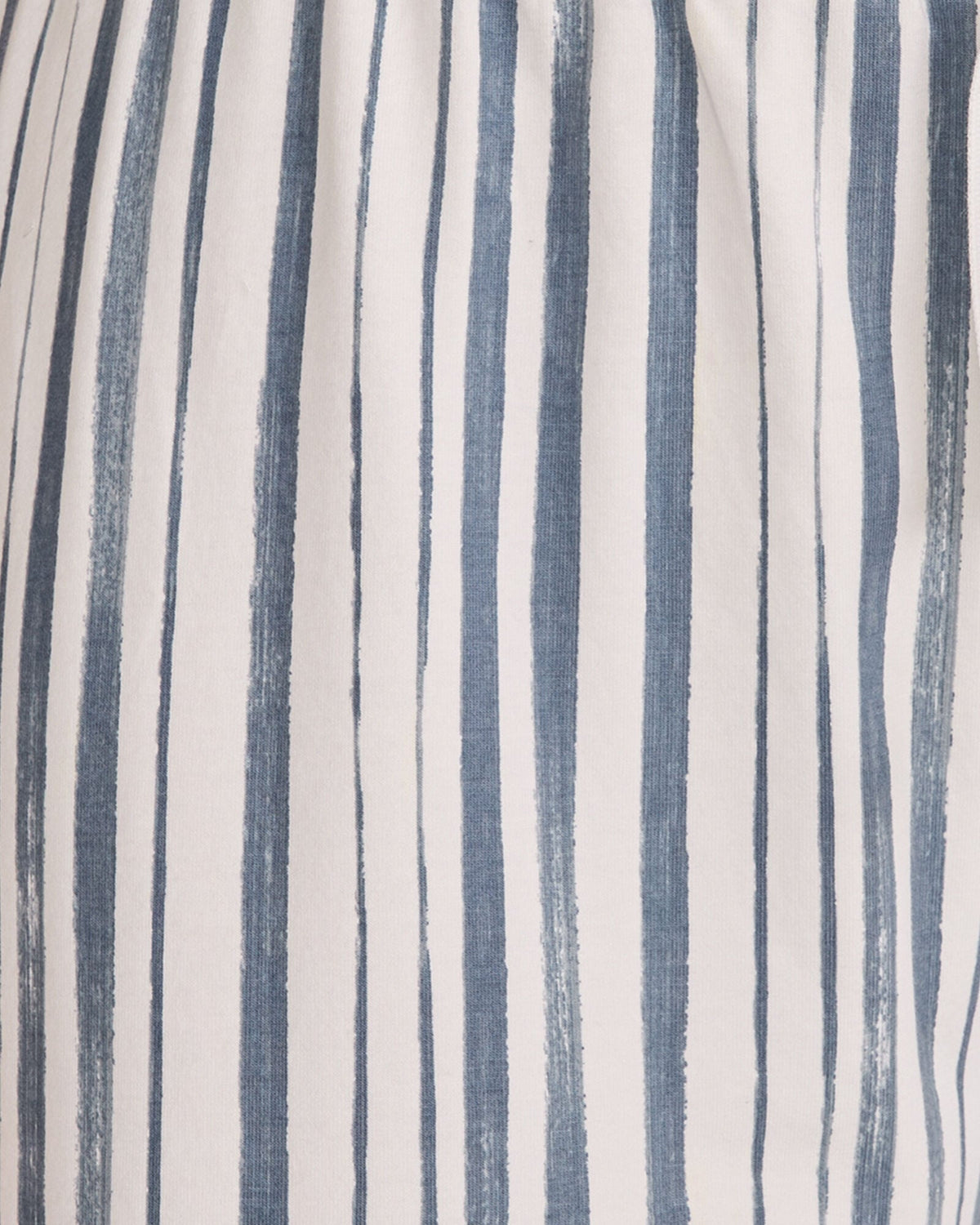 ORGANIC COTTON JERSEY PAINTED STRIPE PAJAMA PANTS | Talbots