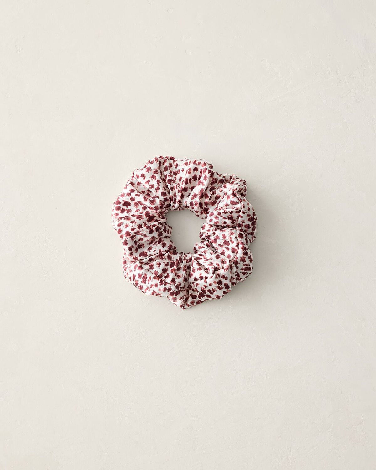 WASHABLE SILK ANIMAL DOT SCRUNCHIE | Talbots