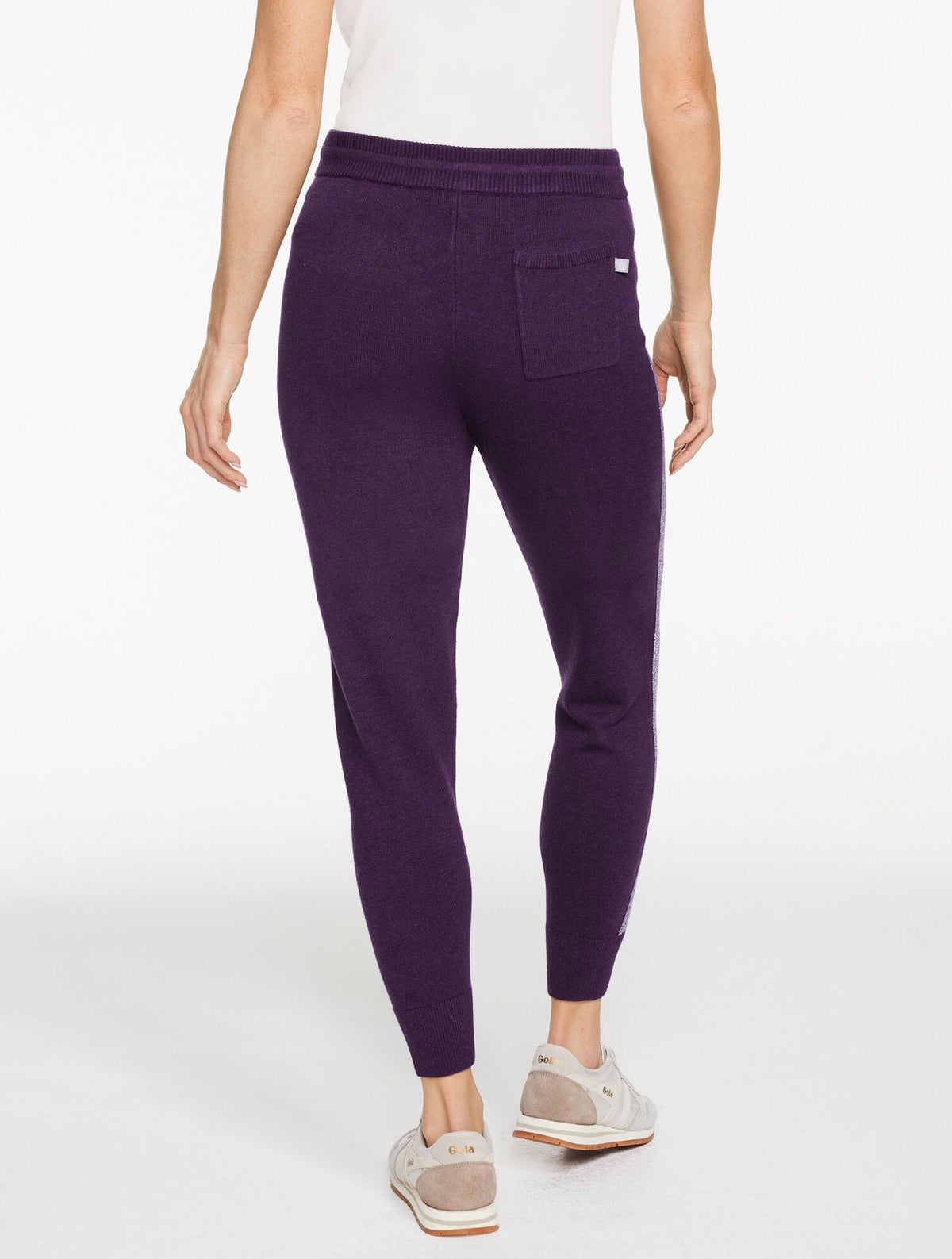 METALLIC SWEATER JOGGERS | Talbots