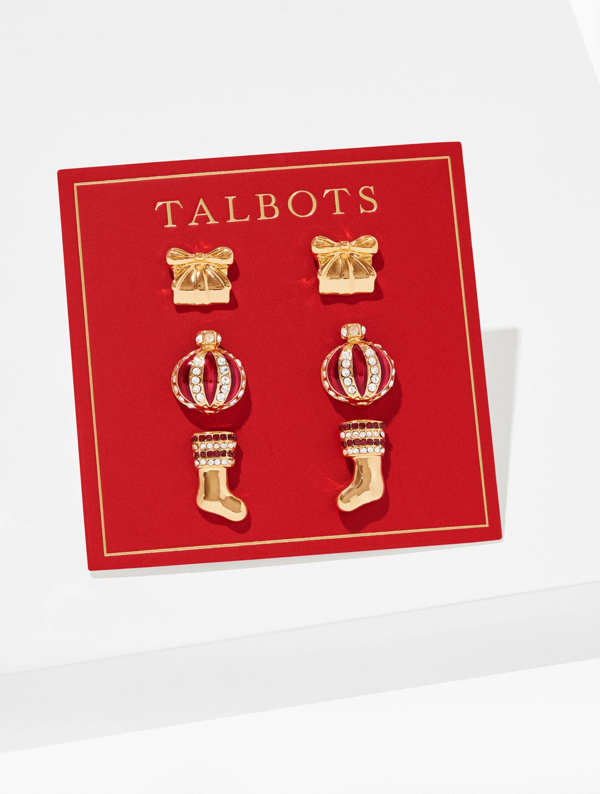 GOOD TIDINGS STUD EARRING SET | Talbots