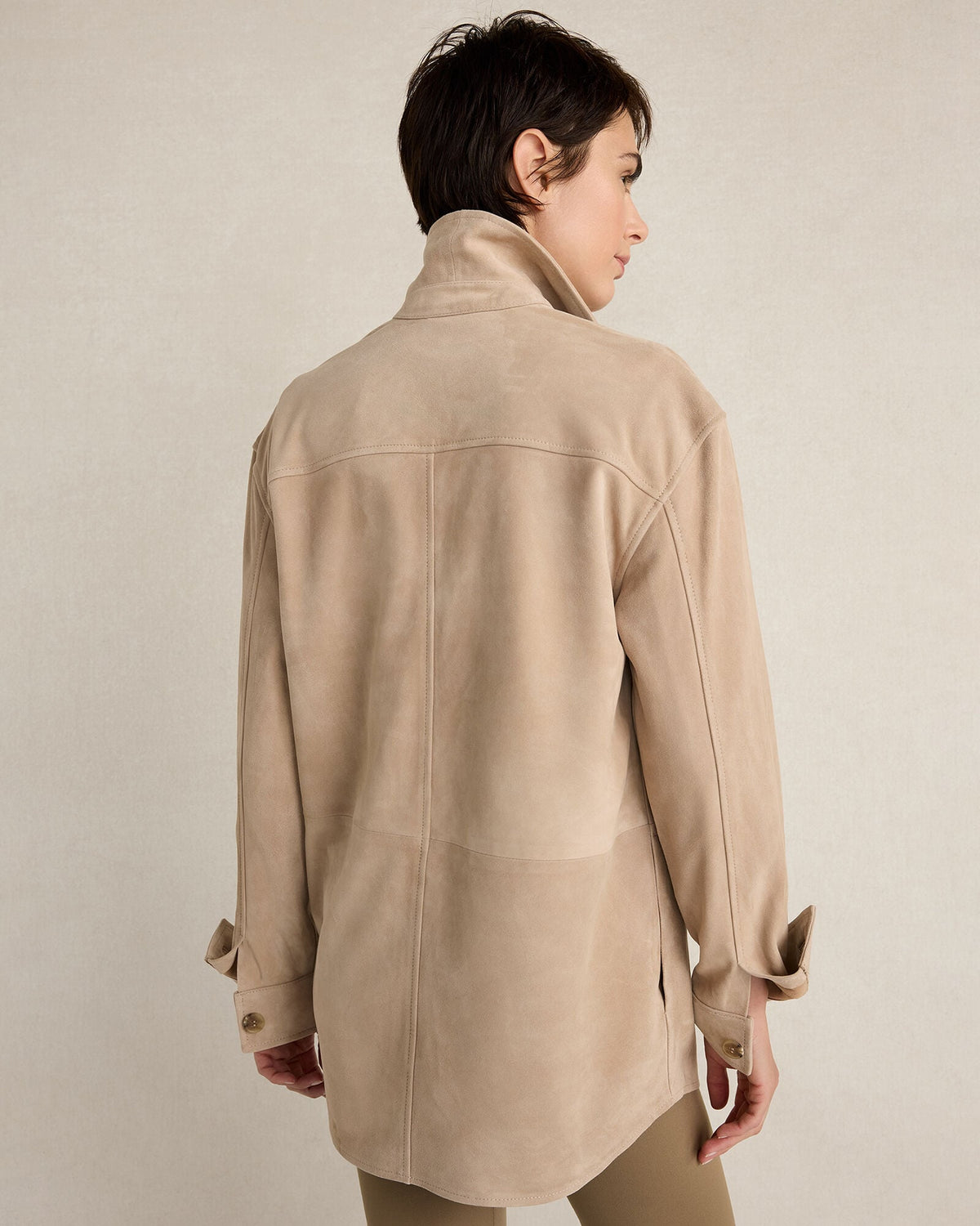 SUEDE SHACKET | Talbots