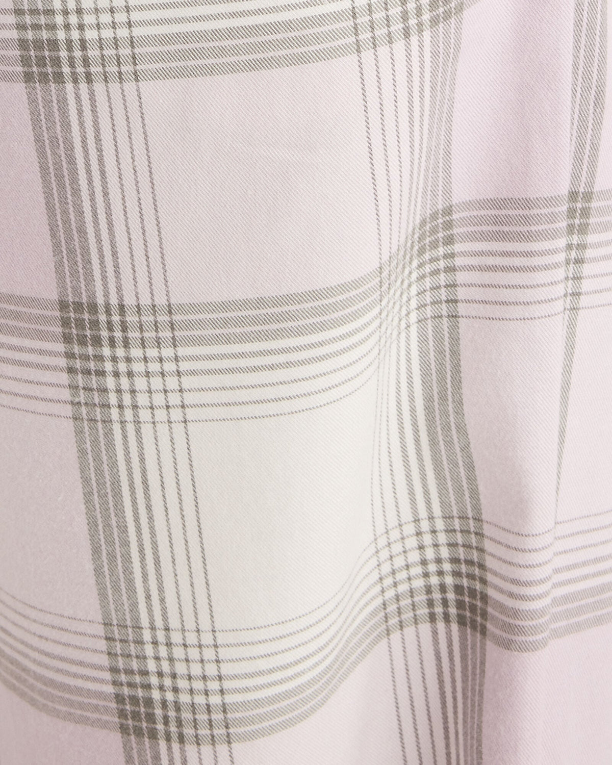 LIGHTWEIGHT FLANNEL FROSTED PLAID PAJAMA PANTS | Talbots