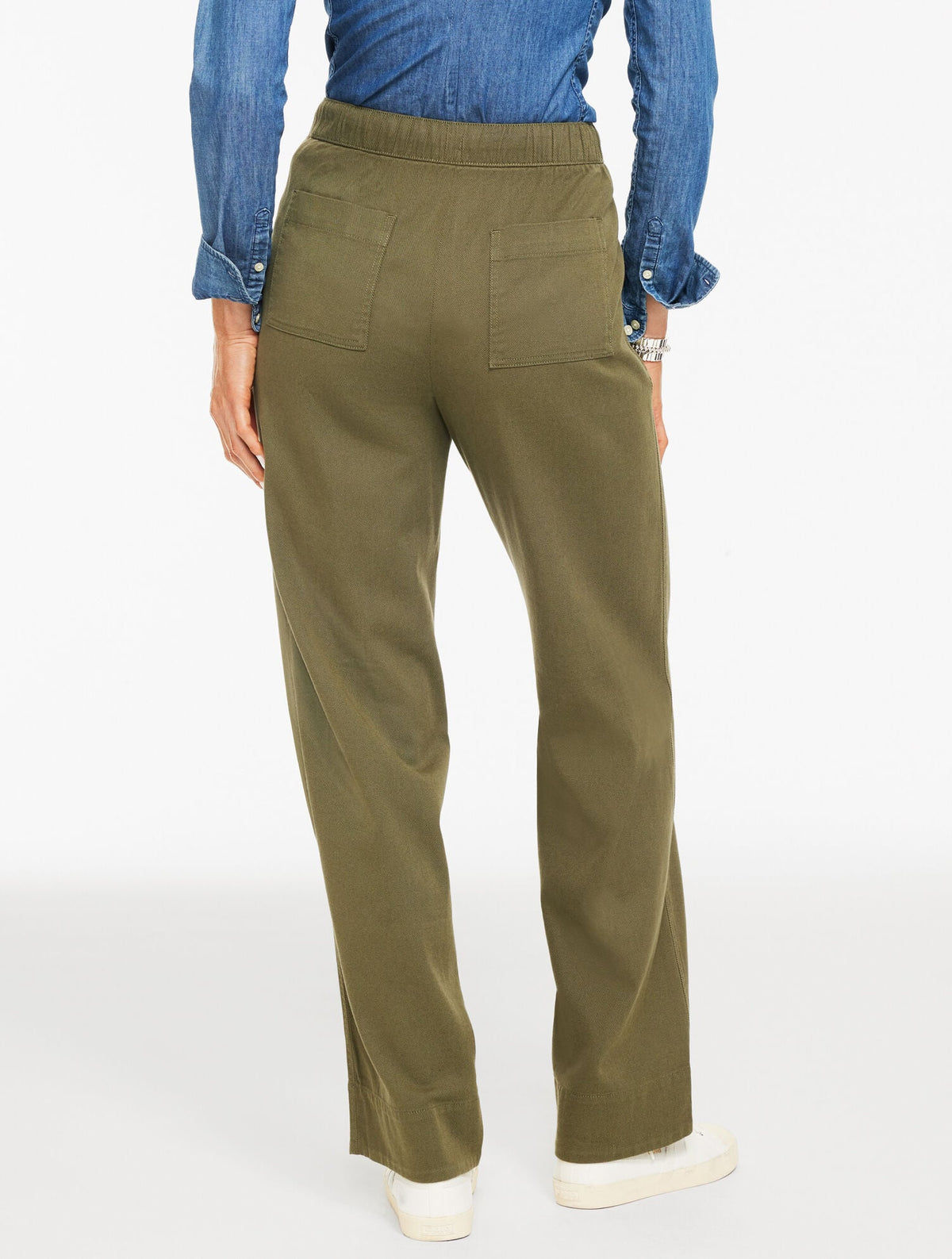 STRAIGHT LEG PULL-ON PANTS | Talbots