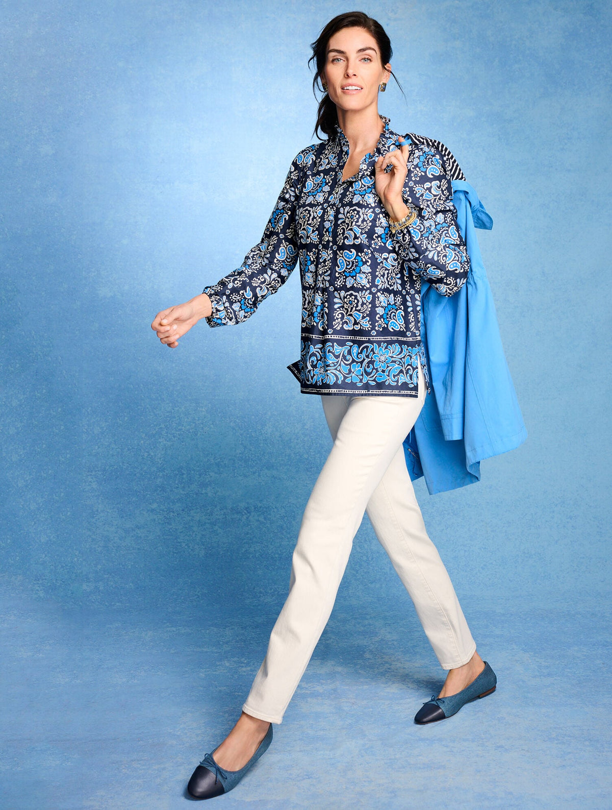 HOODED RAIN JACKET | Talbots