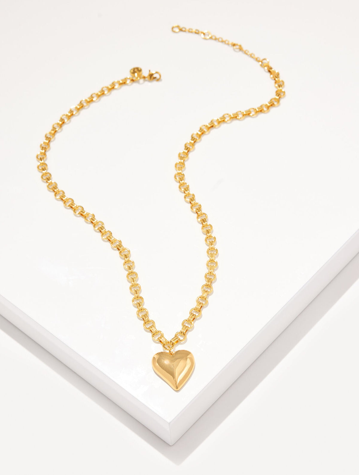SOFT HEART PENDANT NECKLACE | Talbots