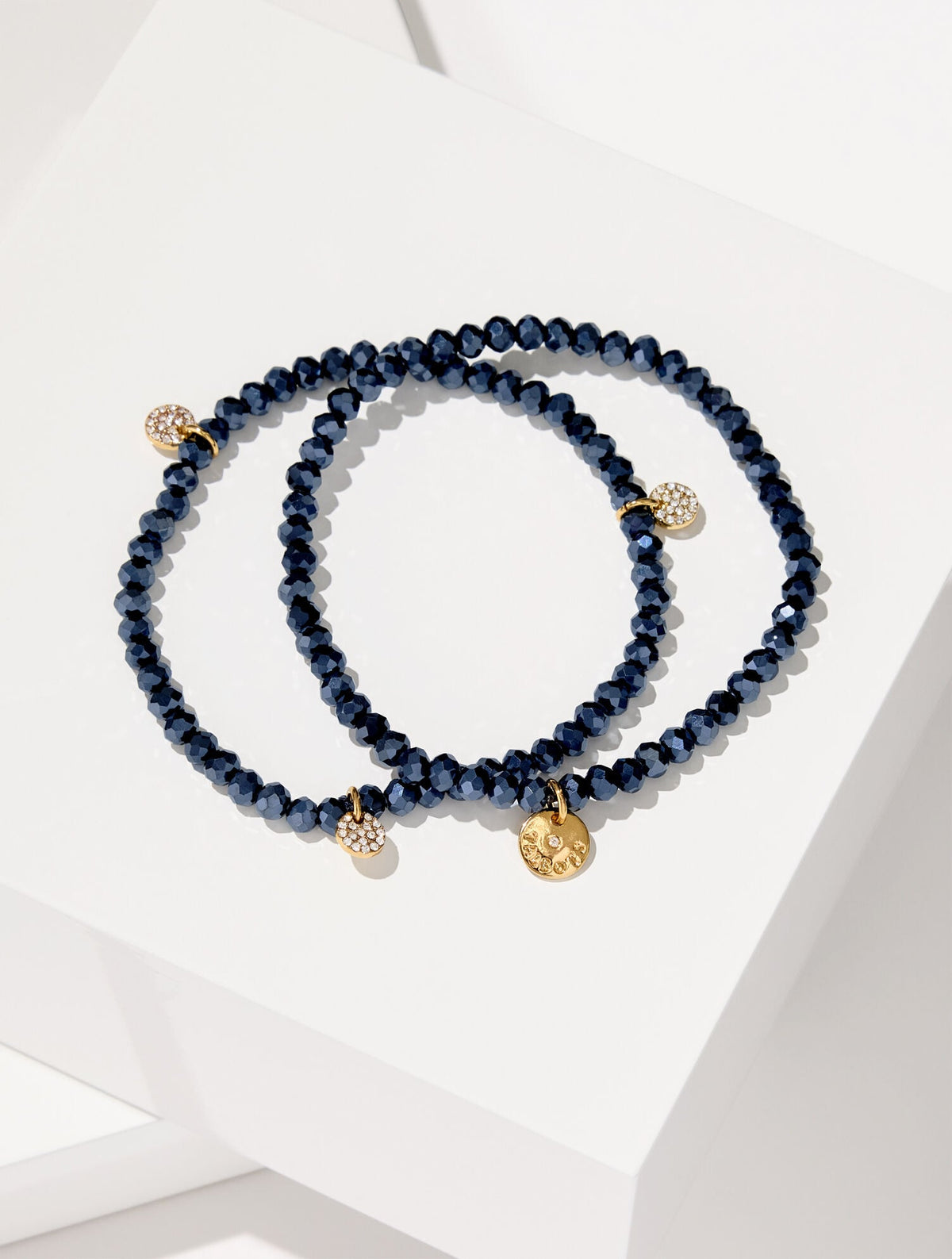 ADARA BEADED STRETCH BRACELET SET | Talbots