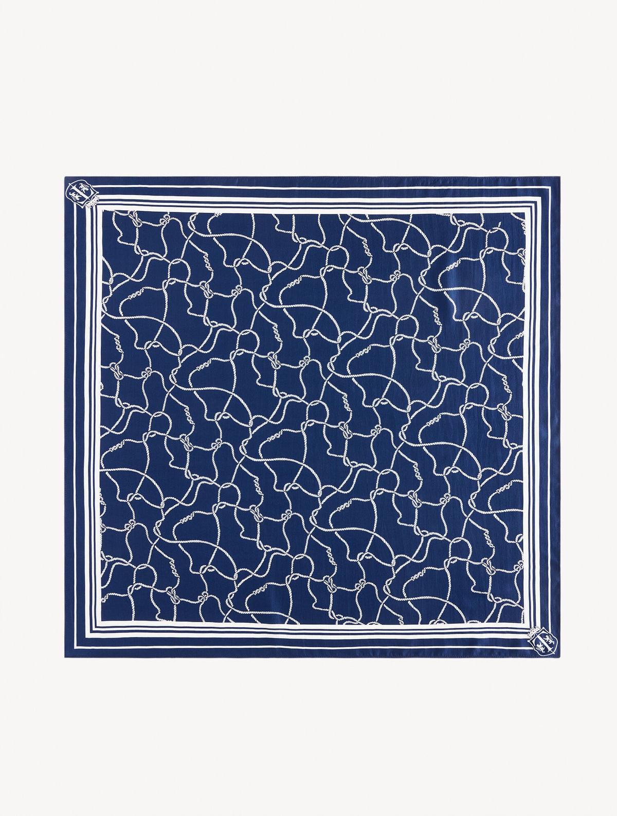 SIMPLE ROPE SQUARE SCARF | Talbots