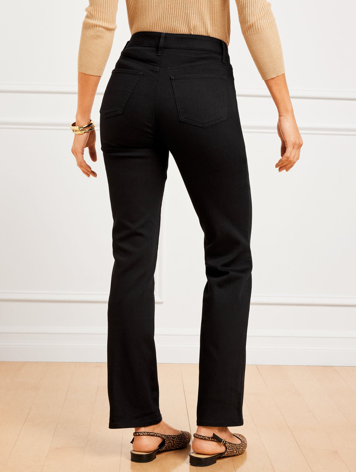 BARELY BOOT JEANS - BLACK WASH - CURVY FIT | Talbots