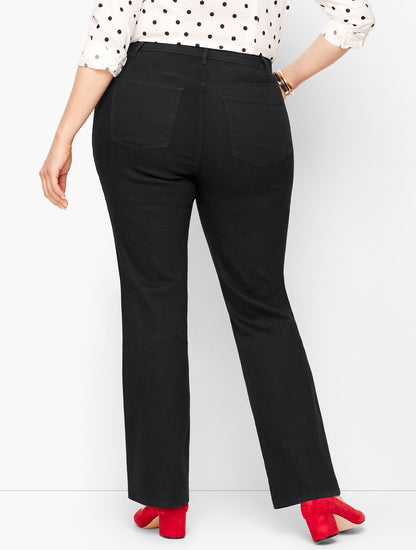 BARELY BOOT JEANS - BLACK WASH - CURVY FIT | Talbots