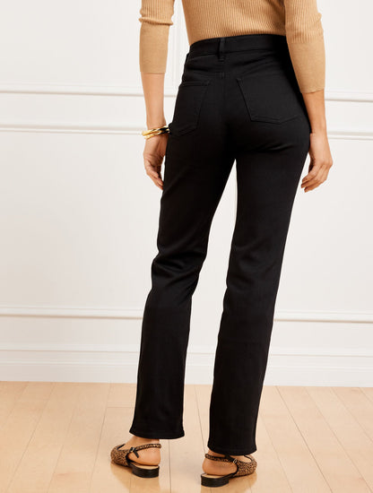 BARELY BOOT JEANS - BLACK | Talbots