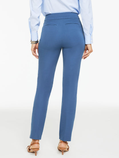 TALBOTS CHATHAM COTTON BI-STRETCH SLIM ANKLE PANTS - SOLID | Talbots