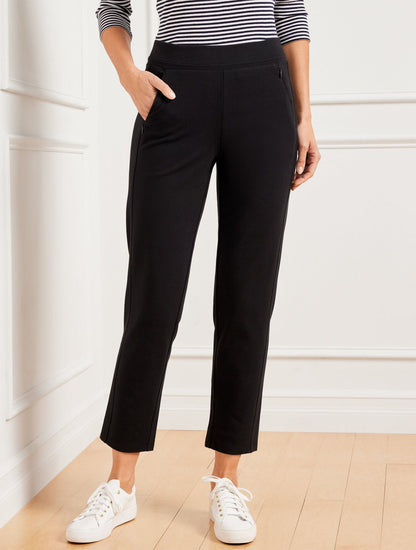 EVERYDAY STRETCH STRAIGHT LEG ANKLE PANT | Talbots