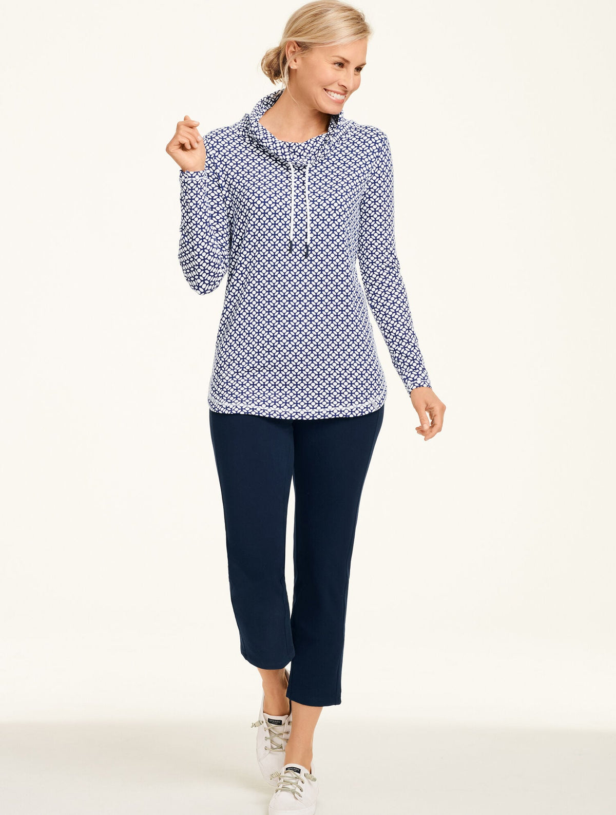 EVERYDAY STRETCH STRAIGHT LEG ANKLE PANT | Talbots