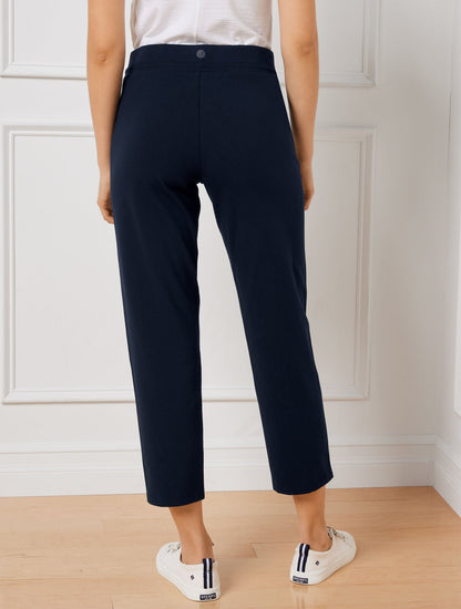 EVERYDAY STRETCH STRAIGHT LEG ANKLE PANT | Talbots