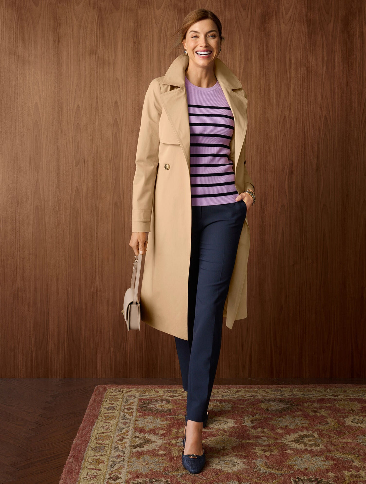 TALBOTS HAMPSHIRE STRAIGHT ANKLE PANTS | Talbots