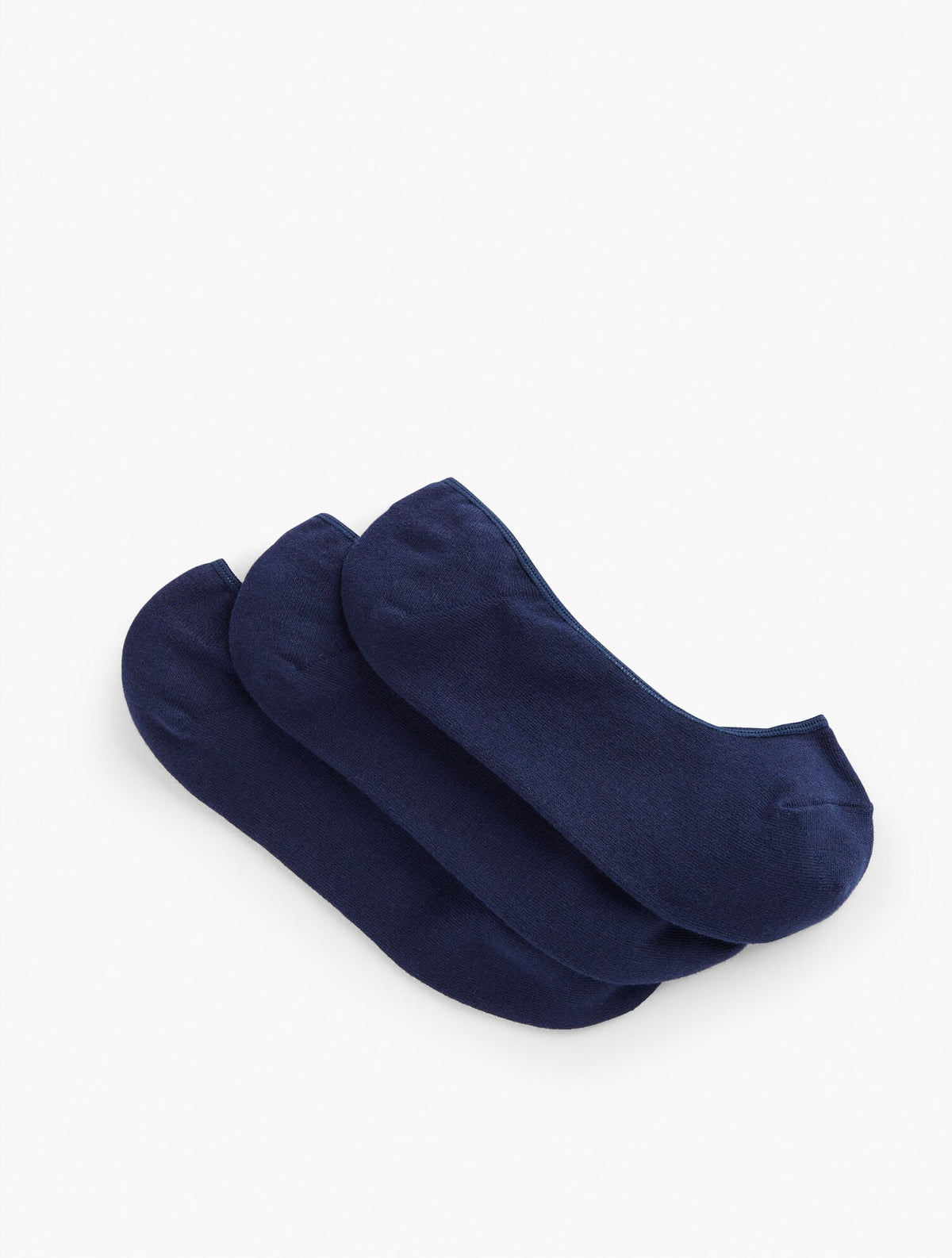 THREE PAIR NO SHOW SOCKS | Talbots