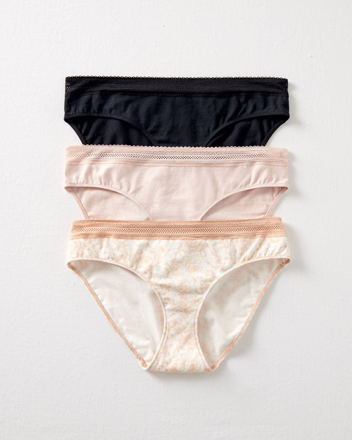 COTTON BIKINI 3-PACK | Talbots