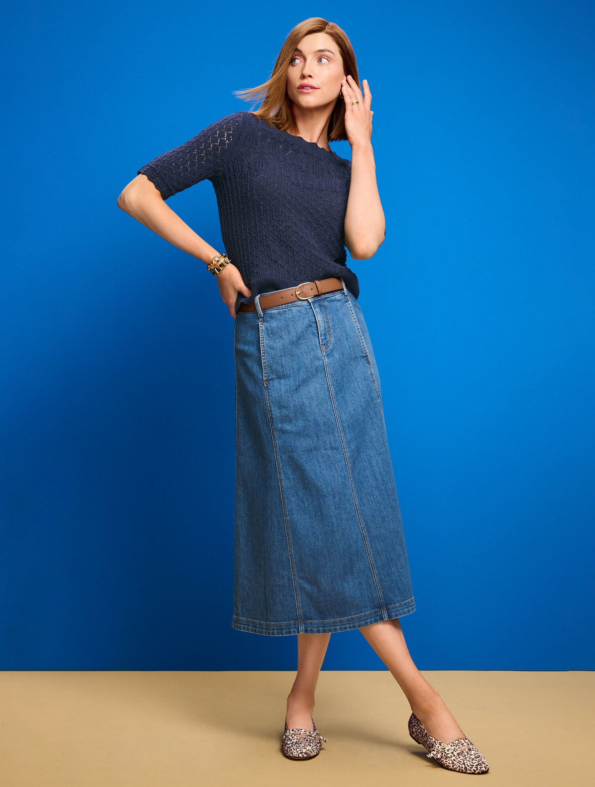 LEATHER BELT | Talbots