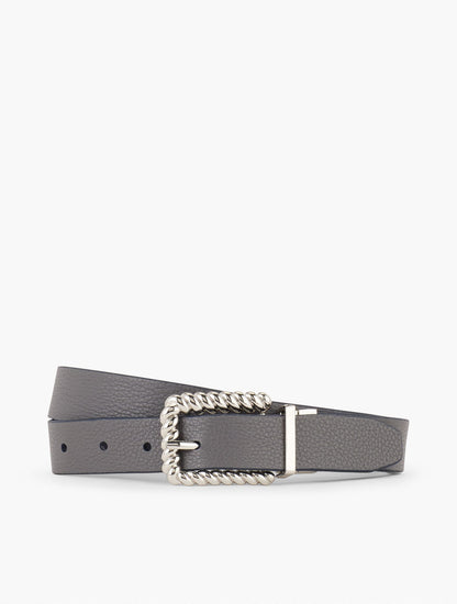REVERSIBLE LEATHER BELT | Talbots