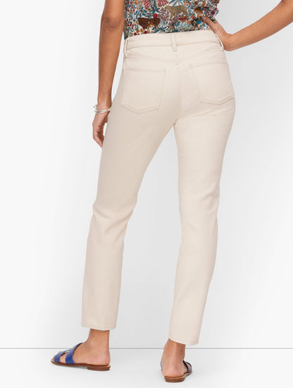 SLIM ANKLE JEANS - NATURAL | Talbots