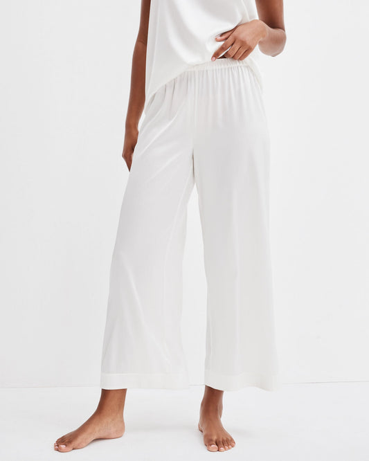WASHABLE SILK SLEEP PANTS | Talbots