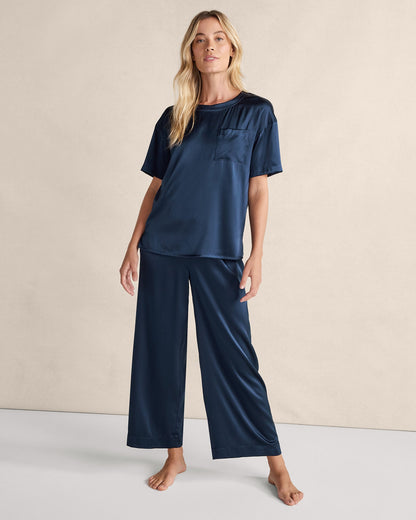 WASHABLE SILK SLEEP PANTS | Talbots