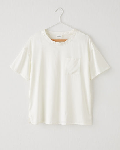 WASHABLE SILK SLEEP TOP | Talbots
