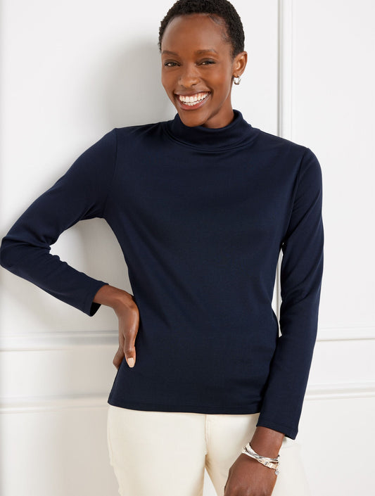 COTTON TURTLENECK | Talbots