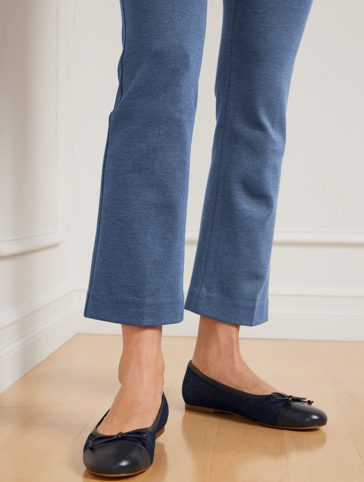 TALBOTS MONTAUK PANTS - DENIM HEATHER | Talbots