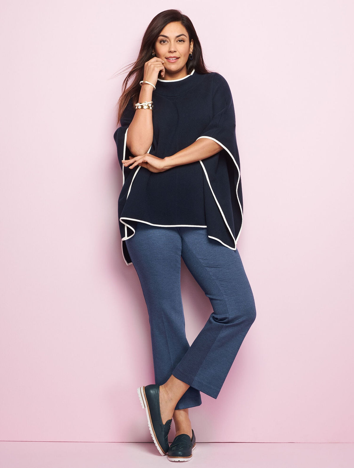 TALBOTS MONTAUK PANTS - DENIM HEATHER | Talbots