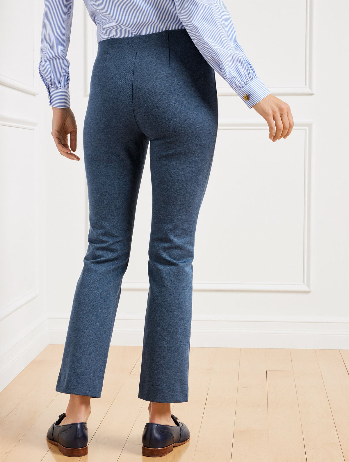 TALBOTS MONTAUK PANTS - DENIM HEATHER | Talbots