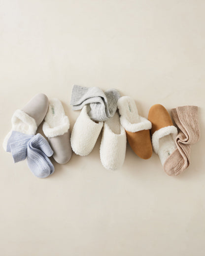 CASHMERE BLEND RIBBED SOCKS | Talbots