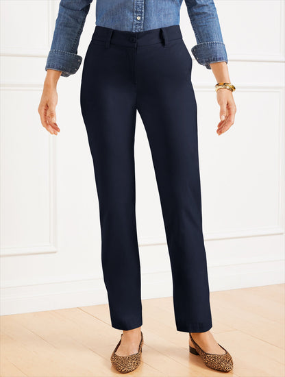 STRAIGHT LEG PERFECT CHINOS - CURVY FIT | Talbots