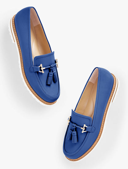 LAURA TASSEL SOFT NAPPA LOAFERS | Talbots
