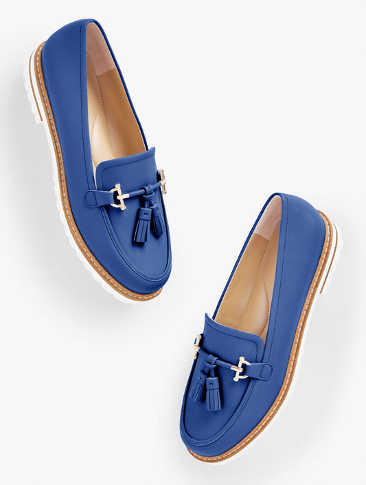 LAURA TASSEL SOFT NAPPA LOAFERS | Talbots
