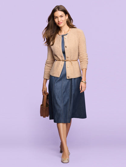 SLIM LEATHER BELT | Talbots