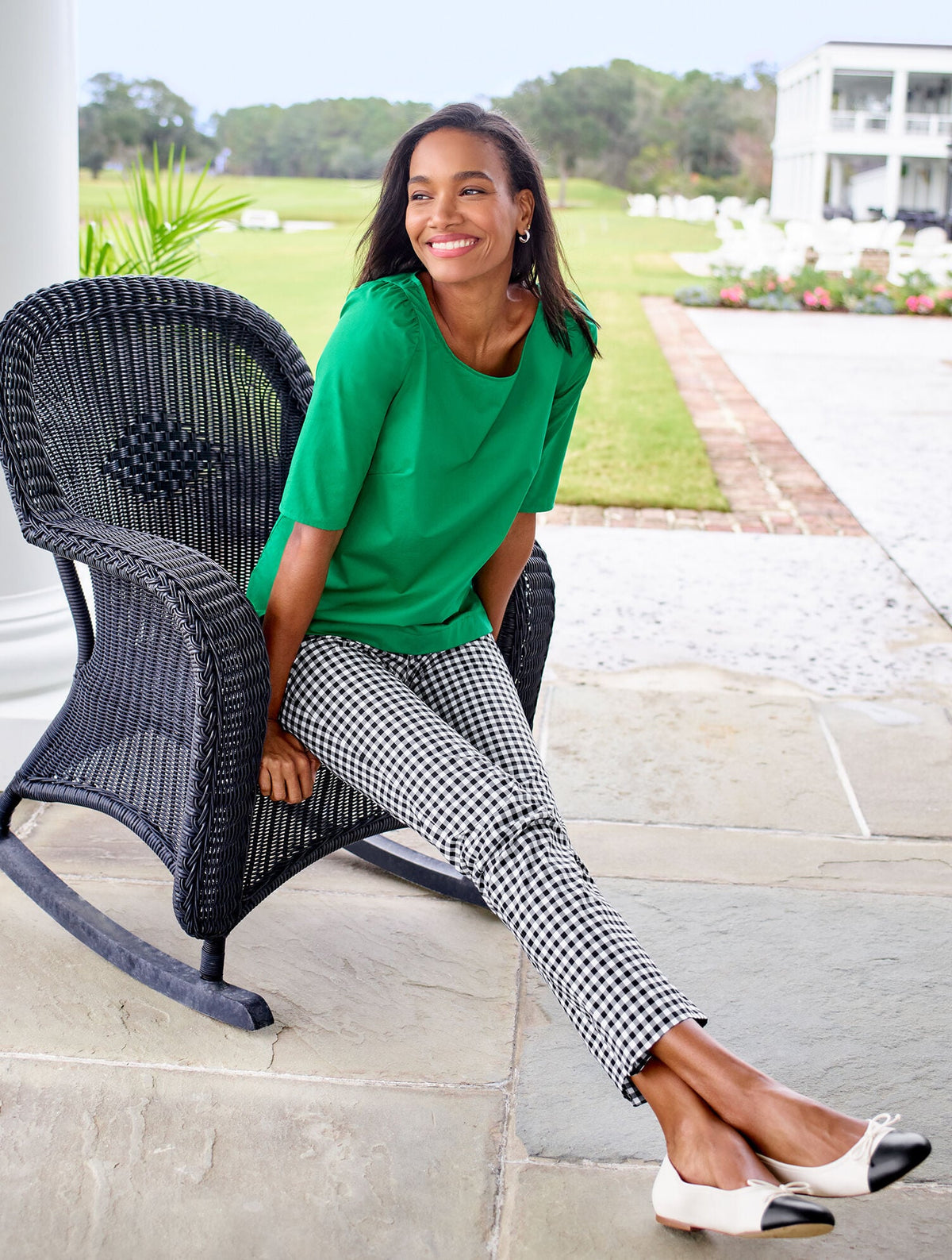 POPLIN TOP | Talbots