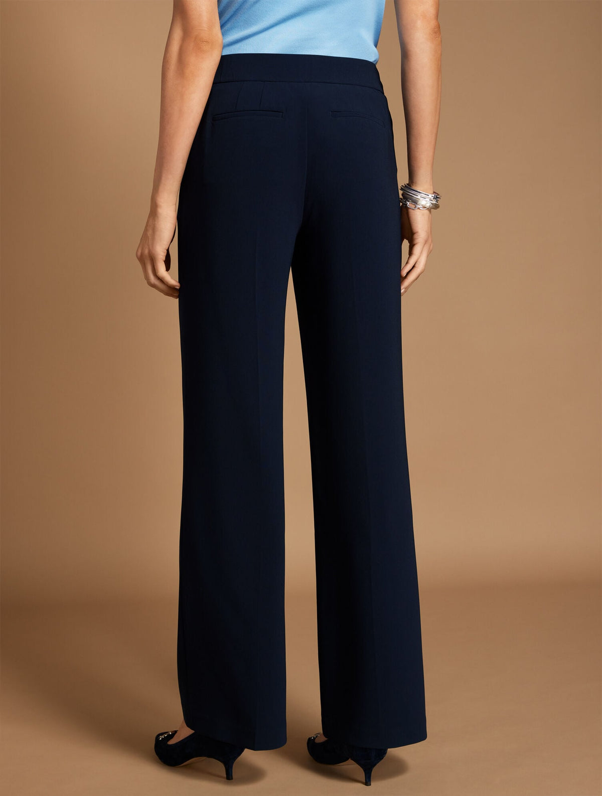 EASY TRAVEL WIDE LEG PANTS | Talbots