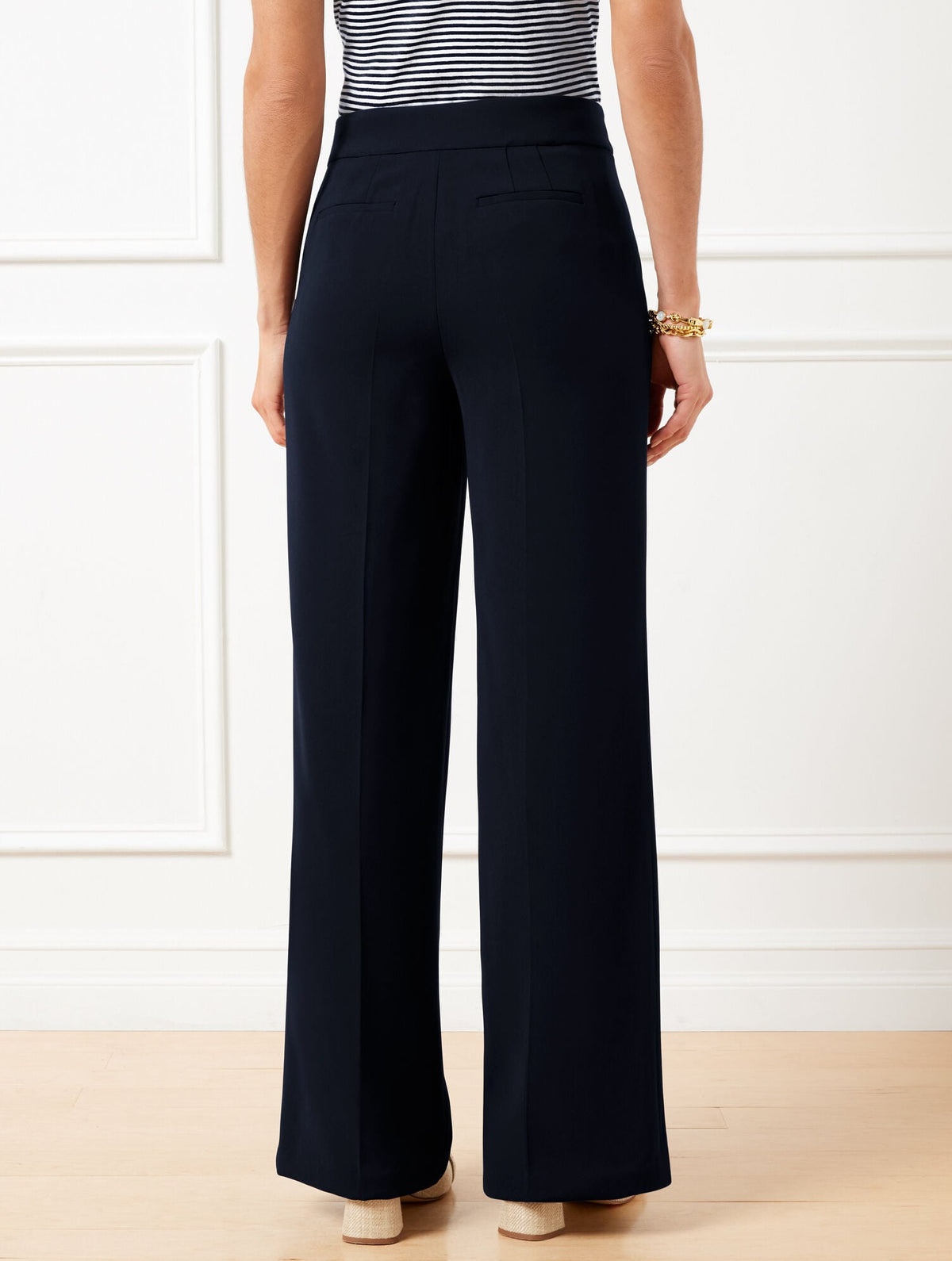 EASY TRAVEL WIDE LEG PANTS | Talbots