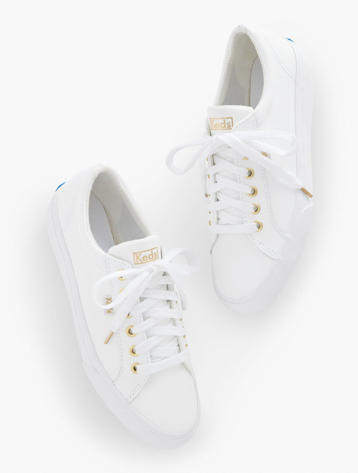 KEDS® JUMP KICK LEATHER SNEAKERS | Talbots